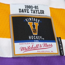 Игровая джерси Dave Taylor Los Angeles Kings Mitchell & Ness  1980/81 Blue Line Player - Purple
