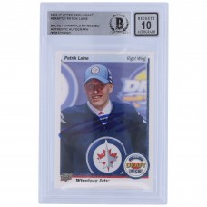 Patrik Laine Winnipeg Jets Autographed 2016-17 Upper Deck Draft Top Draft Pick #DRAFT-31 Beckett Fanatics Witnessed Authenticated 10 Rookie Card