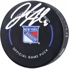 Шайба Jacob Trouba New York Rangers Autographed Fanatics Authentic Official Game