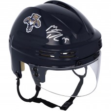 Шлем Matthew Tkachuk Florida Panthers Autographed Authentic Navy Mini