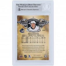 Brock Boeser Vancouver Canucks Autographed 2020-21 Upper Deck Artifacts #18 Beckett Fanatics Witnessed Authenticated Card