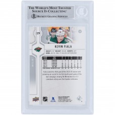 Kevin Fiala Minnesota Wild Autographed 2019-20 Upper Deck Series 2 #379 Beckett Fanatics Witnessed Authenticated Card