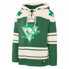 Толстовка Pittsburgh Penguins 47 St. Patricks Day Superior Lacer - Kelly Green