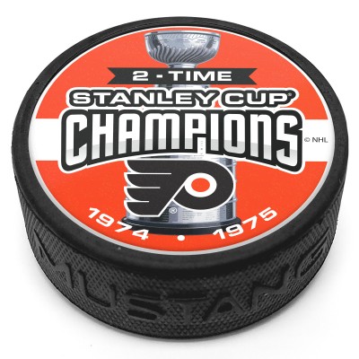 Шайба Philadelphia Flyers Two-Time Stanely Cup Champions
