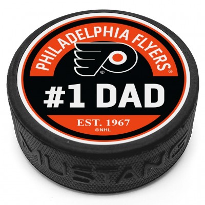 Philadelphia Flyers #1 Dad Puck