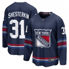 Игровая джерси Igor Shesterkin New York Rangers Alternate Premier Breakaway Player - Navy
