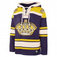 Los Angeles Kings 47 Purple Superior Lacer Hoodie