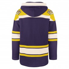 Los Angeles Kings 47 Purple Superior Lacer Hoodie
