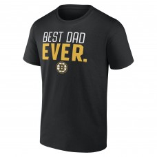 Футболка Boston Bruins Best Dad Ever - Black