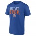 New York Islanders Royal Best Dad Ever T-Shirt