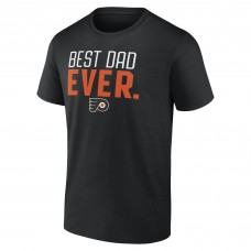 Футболка Philadelphia Flyers Best Dad Ever - Black