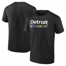 Detroit Red Wings Fanatics Branded City Pride T-Shirt - Black