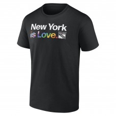 New York Rangers Fanatics Branded City Pride T-Shirt - Black