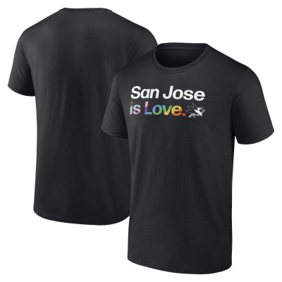 Футболка San Jose Sharks City Pride - Black