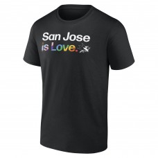 Футболка San Jose Sharks City Pride - Black