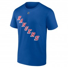 Vladimir Tarasenko New York Rangers Fanatics Branded Authentic Stack Name &amp; Number T-Shirt - Royal
