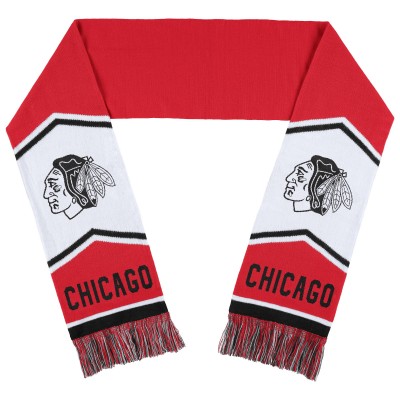 Шарф Chicago Blackhawks WEAR by Erin Andrews Jacquard Stripe