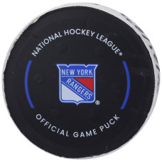 Шайба с игры Alexis Lafreniere New York Rangers Fanatics Authentic from February 8, 2023 vs. Vancouver Canucks Шайба с игры Alexis Lafreniere New York Rangers Fanatics Authentic from February 8, 2023 vs. Vancouver Canucks